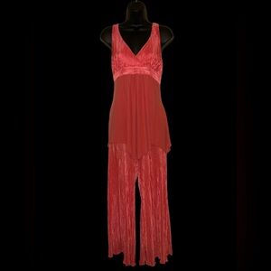 Bisou Bisou Orange Women's Pajama Set